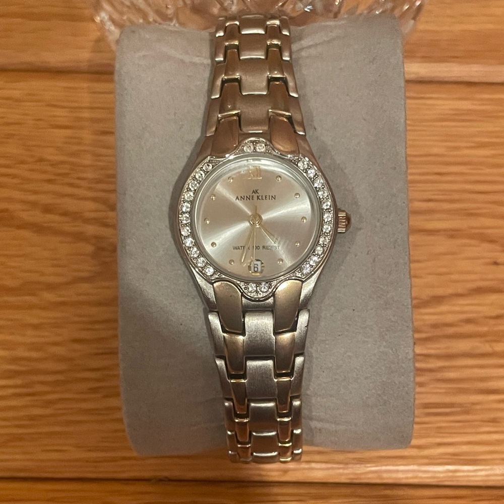 Anne Klien Bejeweled watch